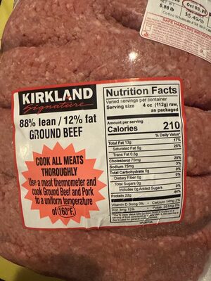 88/12 Ground Beef