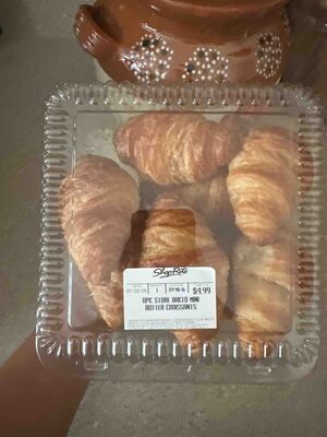 8pk Store Baked Mini Butter Croissants