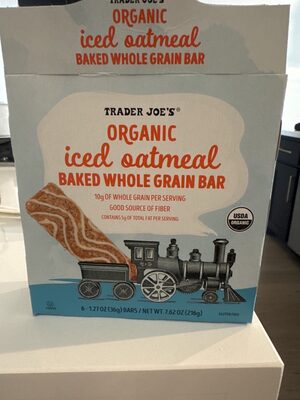 Iced Oatmeal Whole Grain Bar
