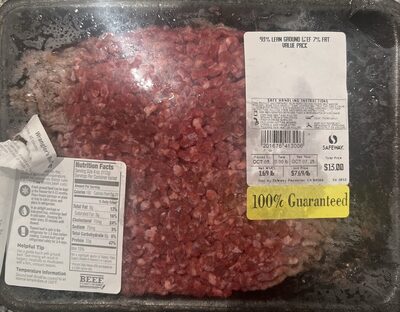 93% Lean Ground Beef