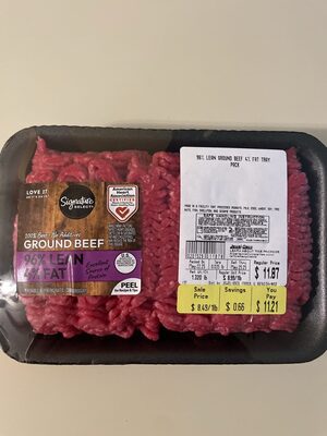 96% Lean Ground Beef 4% Fat