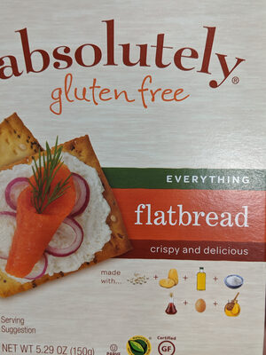 Absolutely gluten free, flatbread