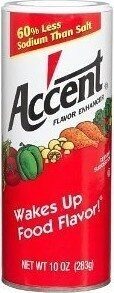 Accent all natural flavor enhancer