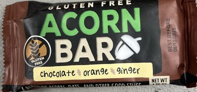 Acorn Bar: Chocolate, Orange, Ginger