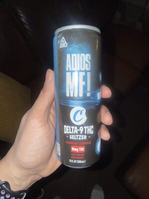 Adios Mf! Raspberry Lemonade, Seltzer