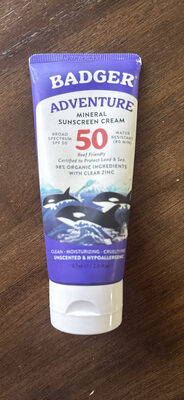 Adventure Mineral Sunscreen Cream