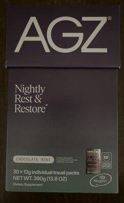 AGZ Travel Pack (Chocolate Mint)