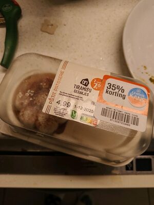 AH Tiramisu Gebakjes