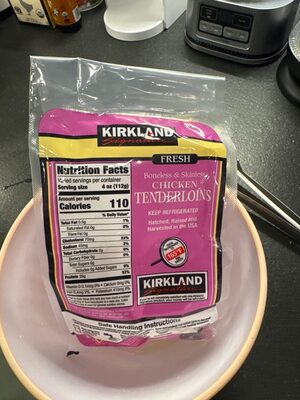 Air Chilled Boneless Skinless chicken Tenderloins