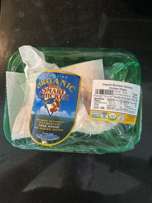 Air Chilled Organic Boneless Skinless Chicken Thighs