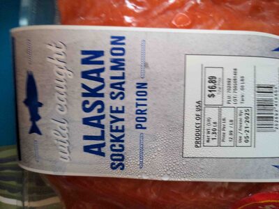 Alaska Sockeye Salmon Portion