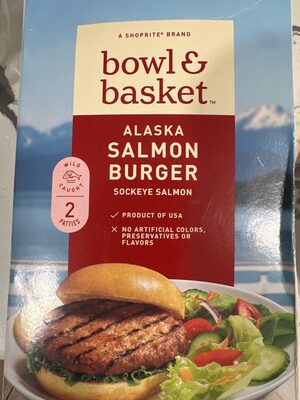 Alaskan Salmon Burger