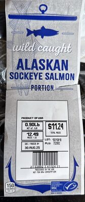 Alaskan Sockeye Salmon (Wild Caught)