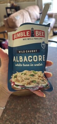 Albacore white tuna in water