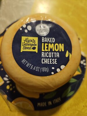 Alex's Lemonade Stand Baked Lemon Ricotta Cheese
