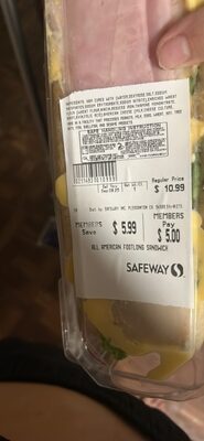 ALL AMERICAN FOOTLONG SANDWICH