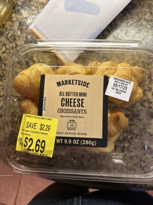 All Butter Mini Cheese Croissants