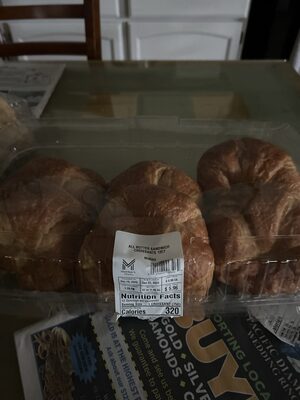 All Butter Sandwich Croissants