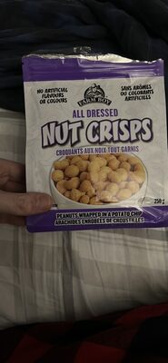 ALL DRESSED NUT CRISPS