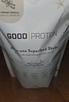 All-in-one Superfood Shake Creamy Vanilla Non-gmo