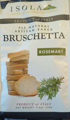 All Natural Artisan Baked Bruchetta