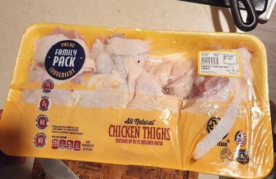 All Natural Chicken Thighs