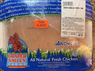 All Natural Fresh Chicken Breast