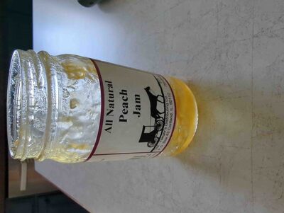All Natural Peach Jam