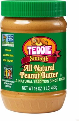 All natural peanut butter
