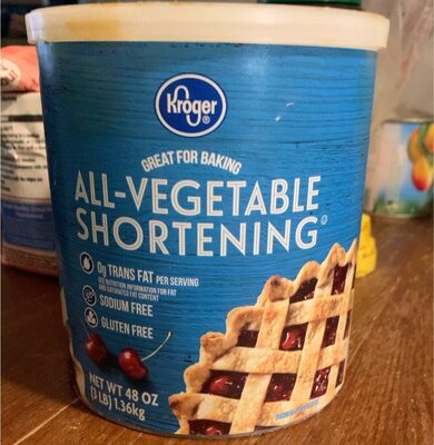 All-Vegetables Shortening