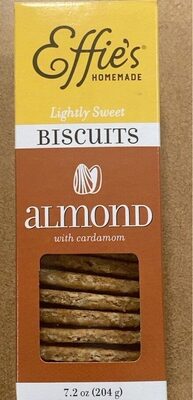 Almond Biscuit with cardamom