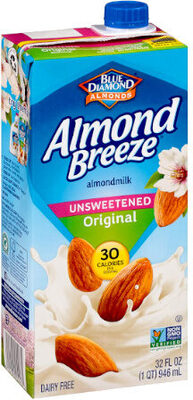 Almond Breeze Almondmilk Unsweetened Original Aseptic