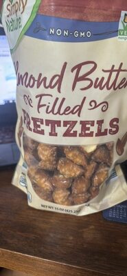 Almond Butter Filled Pretzels