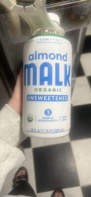 almond MALK unsweetened