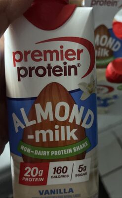 ALMOND milk NON-DAIRY PROTEIN SHAKE