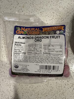 Almonds Dragon Fruit Organic