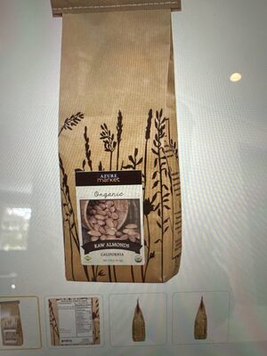 Almonds Raw california organic