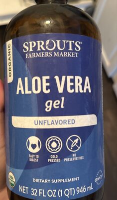 Aloe vera gel unflavored