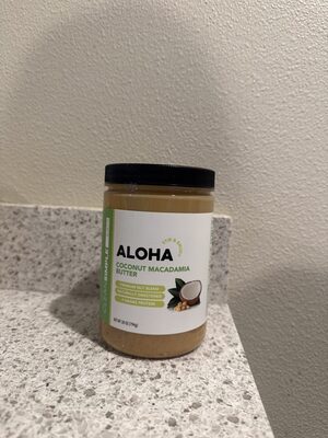 Aloha Coconut Macadamia Butter