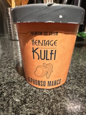 Alphonso Mango Kulfi Ice Cream