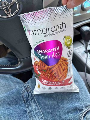 Amaranth Churritos Chipotle & Himalayan Salt