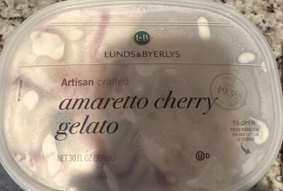 Amaretto Cherry Gelato