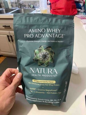 Amino Whey Pro Advantage Non-denatured, Grass-fed Whey Protein