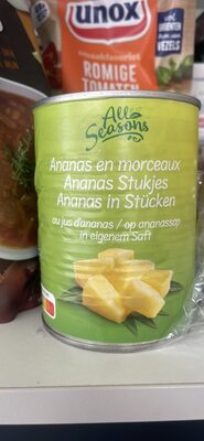 Ananas en morceaux / Ananas Stukjes / Ananas in Stücken