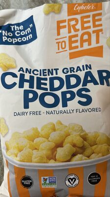 Ancient Grain Cheddar Pops