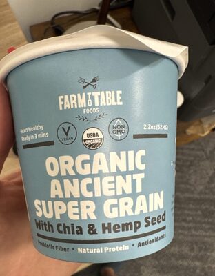 Ancient Grain Oatmeal Hemp And Chia