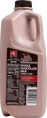 Anderson erickson whole chocolate milk