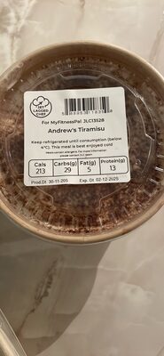 Andrew's Tiramisu