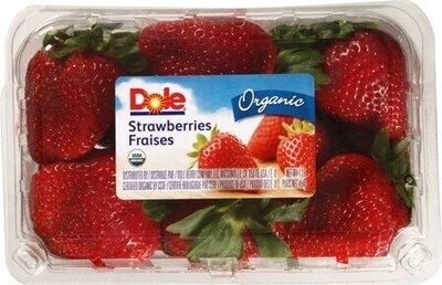 Andrew & williamson organic biologique strawberries