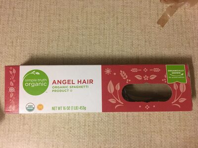 Angel Hair Organic Spaghetti Product